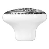  wielrennen keramische knop (Zijkant)