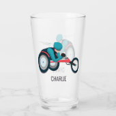 Wielstoel Racen Glas (Achterkant)