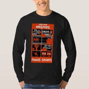 Wielstoel Tennis spelers T-shirt