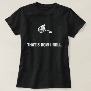 Wielstoelverdraaiing T-shirt
