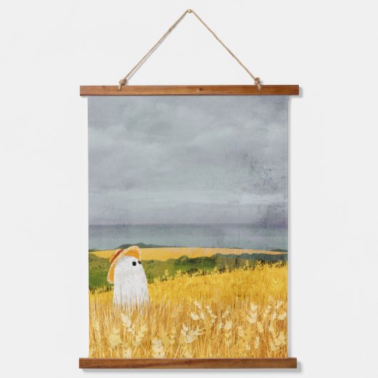 Wielveld Hangend Wandkleed (Voorkant)