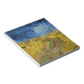 Wielveld met koeien die Vincent van Gogh schildere Notitieblok (Schuin)