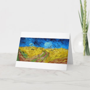 Wielveld met Krogen, Van Gogh Kaart
