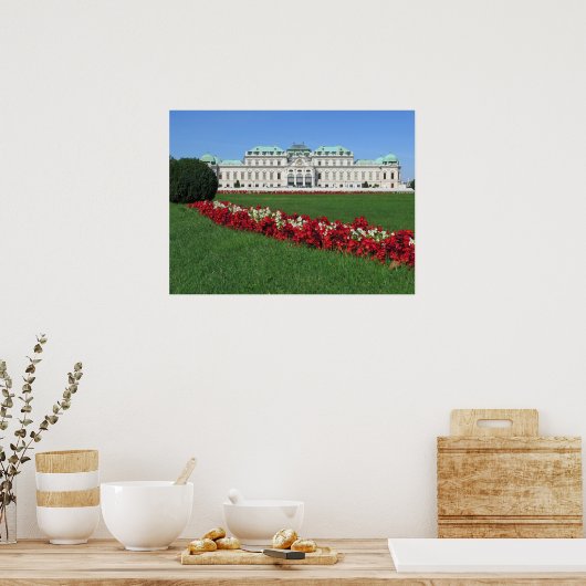 Wien Belvedere Poster (Keuken)