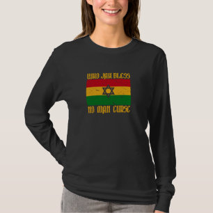 WIEN JAH ZEGENT GOD NIEMAND VLOEKT Roots Reggae Ra T-shirt