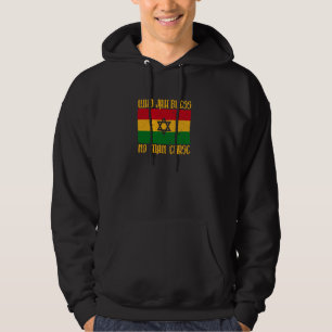 WIEN JAH ZEGENT, KAN NIEMAND VERVLOEKEN Roots Regg Hoodie