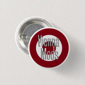 Wien Mods Ronde Button 3,2 Cm (Voorkant /achterkant)