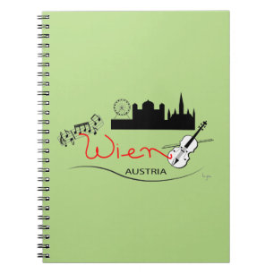 Wien, Oostenrijk - Österreich Notitieboek