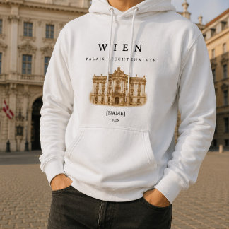 Wien Palais Liechtenstein | Name & Jahr Hoodie