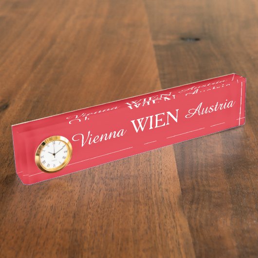 Wien - Plaque bureau de Vienne (Taille)