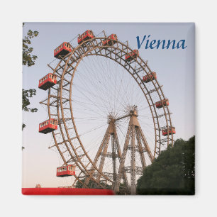 Wien Riesenrad foto Magneet