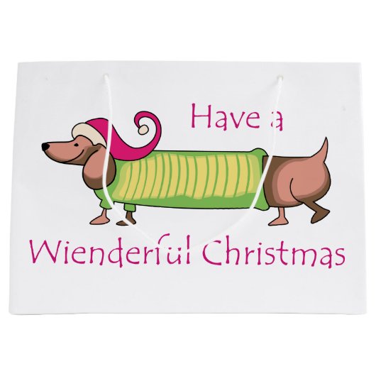 Wienderful Kerstmis Groot Cadeauzakje (Voorkant)