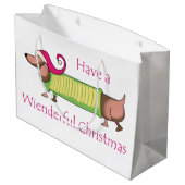 Wienderful Kerstmis Groot Cadeauzakje (Achterkant Gekanteld)