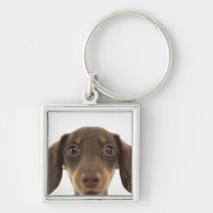 Wiener Dog (bruin) 2 Sleutelhanger