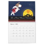 Wiener Dog Fun om mee te gaan Kalender (Feb 2026)