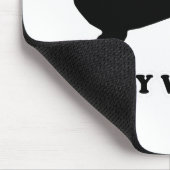 WIENER DOG T - SHIRTS - "Ik speel graag met mijn v Muismat (Hoek)