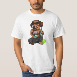 Wiener hond Viagra Boys Sebastian Murphy T-shirt