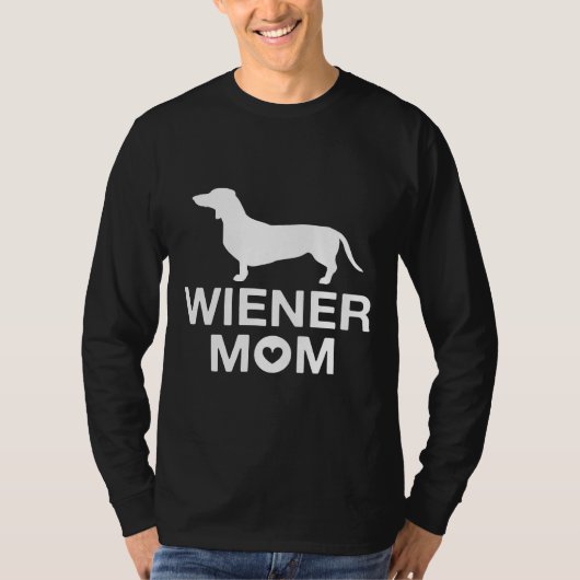 Wiener Ma Dachshund T-shirt (Voorkant)