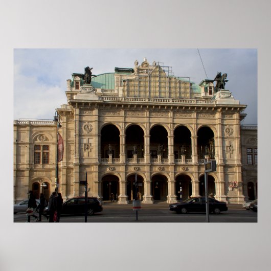 Wiener Staatsoper Poster (Voorkant)
