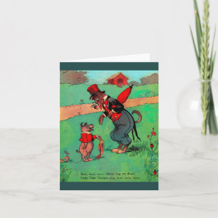 Wiens hondenkunst gij? notitiekaartje