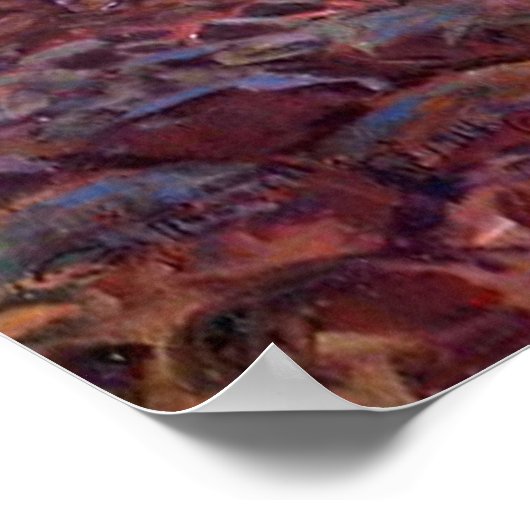 Wiens Man tegen Grizzly Charles Marion Russell Poster (Hoek)