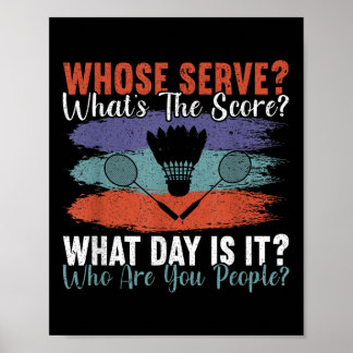 Wiens opslag Wat is de score Welke dag is het Grap Poster