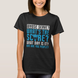 Wiens opslag Wat is de score welke dag is het Grap T-shirt