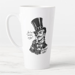 Wiens schat?! Wittige Lord karikatuur Latte Mok