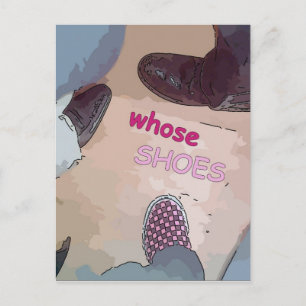 Wiens schoenen briefkaart