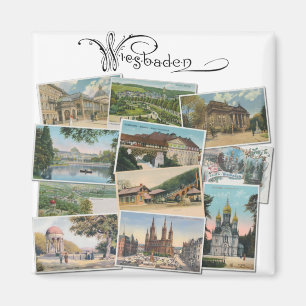 Wiesbaden: Briefkaart Souvenir Magneet
