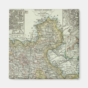 Wiesbaden en Frankfurt Duitsland Magneet