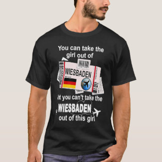 Wiesbaden instapkaart Wiesbaden Girl Wiesbaden T-shirt
