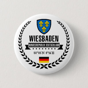 Wiesbaden Ronde Button 5,7 Cm