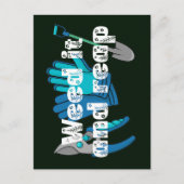 Wiet het En Reap grappige tuinier woordspeling Briefkaart (Voorkant)