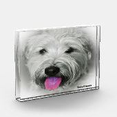 Wiet Terrier Dog. Fotoblokken (Links)