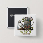 Wiet Warrior Button (Voorkant /achterkant)