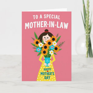 Wife Bloemen Liefde Kaart