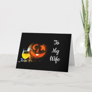 WIFE "IK WIL ALLEEN MET JULLIE CELEBRATEN" KAART