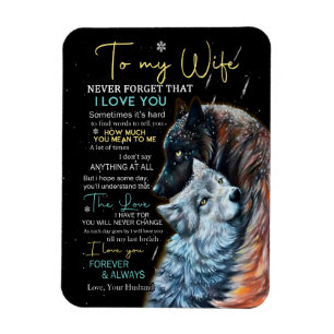 Wife Lovers   Aan mijn vrouw vergeet nooit dat ik  Magneet