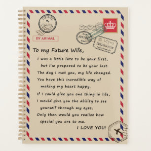 Wife Lovers   Voor mijn toekomstige vrouw hou ik v Planner