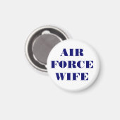 Wife Magnet Air Force Magneet (Voorkant / Achterkant)