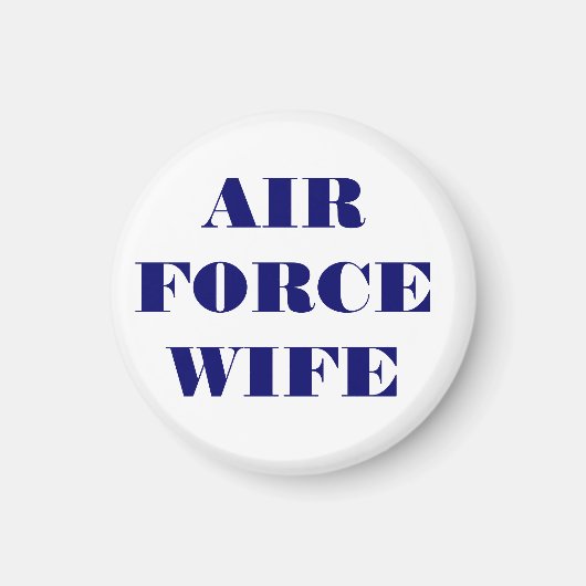 Wife Magnet Air Force Magneet (Voorkant)