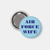 Wife Magnet Air Force Magneet (Voorkant / Achterkant)