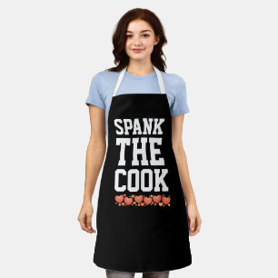 WIFE SPANK HET Schort COOK KITCHEN