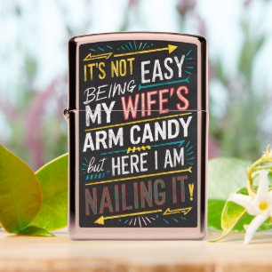 Wife's Arm Snoep Krijtbord Teken
