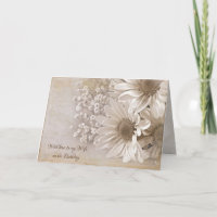 Wife's verjaardag madeliefje boeket