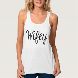 Wifey Bride Schattigee Tank