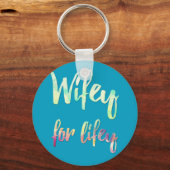 wifey bride sleutelhanger (Voorkant)