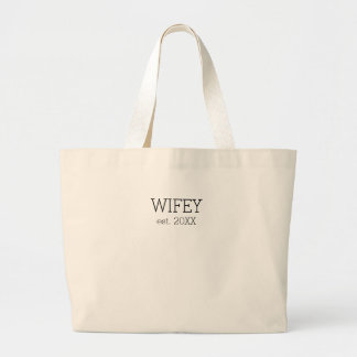 Wifey Canvas tas