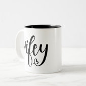 Wifey Coffee-Mok Tweekleurige Koffiemok (Voorkant links)
